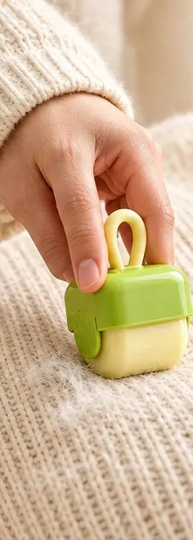 Sugar Cube Roller picking up lint on clothes