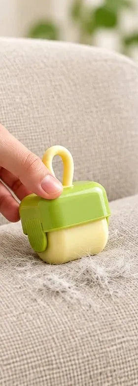 Sugar Cube Roller picking up lint on sofas